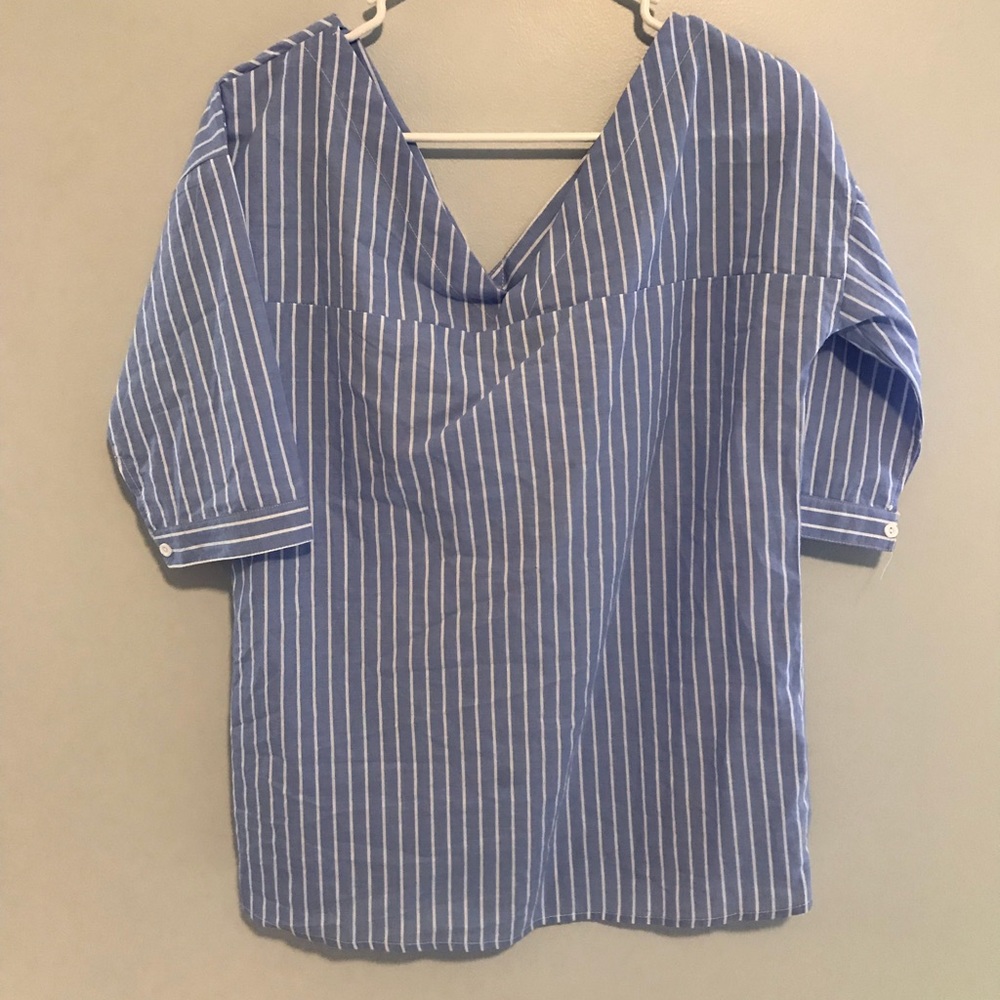 Striped button down - Picture 3 of 4